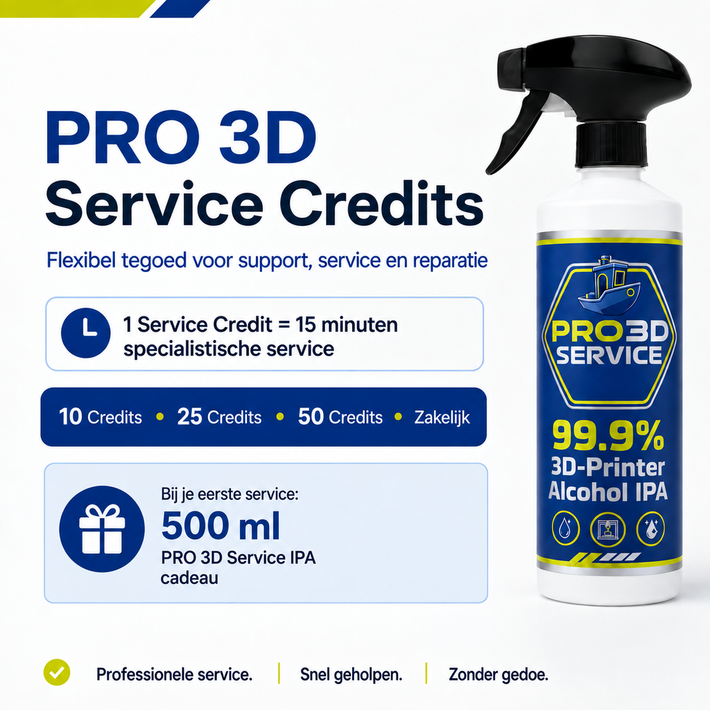 PRO 3D Service Credits