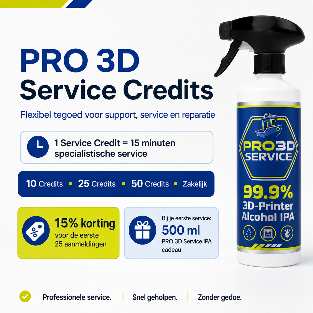PRO 3D Service Credits
